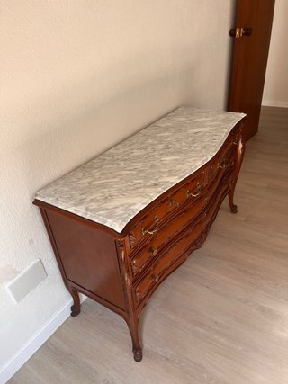Cómoda Vintage Madera y Mármol