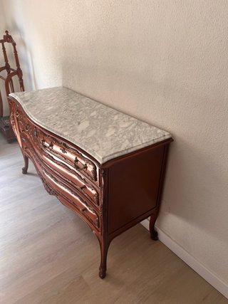 Cómoda Vintage Madera y Mármol