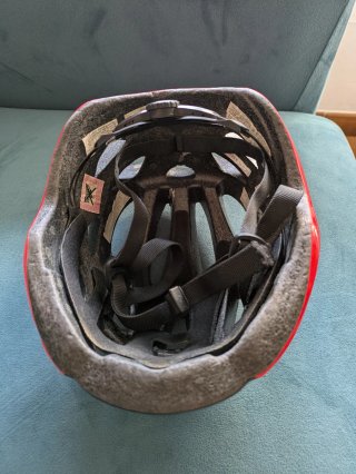 Casco Bicicleta Talla L Rojo/Negro