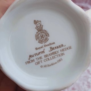 Tazza Brambly Hedge Royal Doulton Autumn