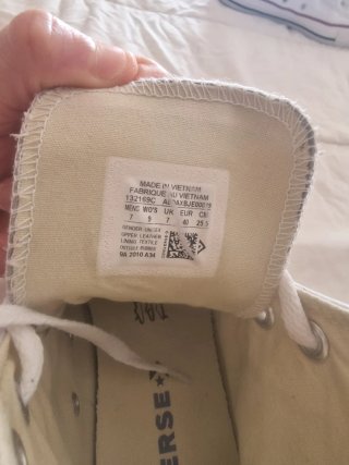 Zapatillas Converse All Star Blancas