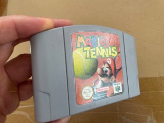 Mario Tennis Nintendo 64 Nus-Nm8P-Eur Pal Original