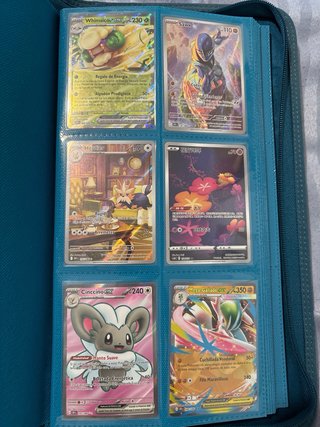 Colección cartas Pokémon Caja y Album Exclusivos