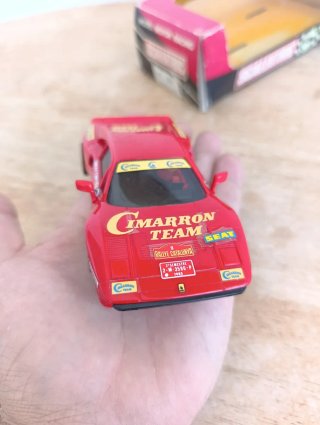 Scalextric Ferrari Gto Exin Cimarron caja coche