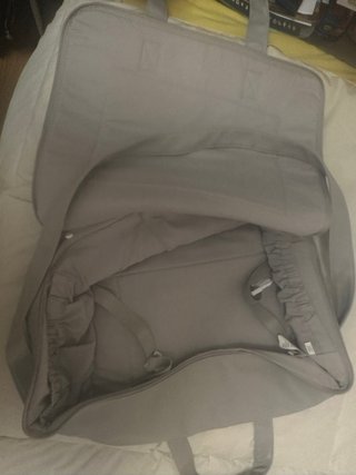 Bolsa Pasito a Pasito gris bebé