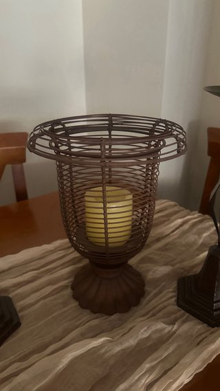 Juego de 3 Candelabros Forja