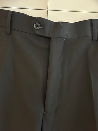 Pantalón de vestir negro hombre XXL Bordonal