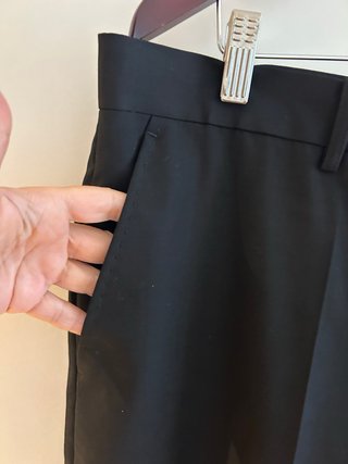 Pantalón de vestir negro hombre XXL Bordonal