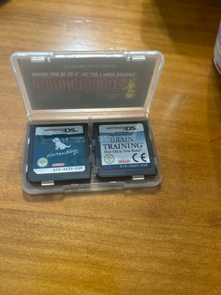 Juegos Nintendo DS: Nintendogs y Brain Training
