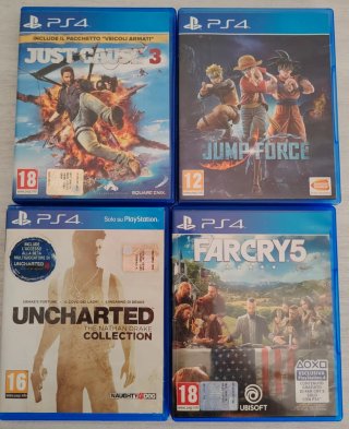 18 giochi PlayStation 4 come in foto
