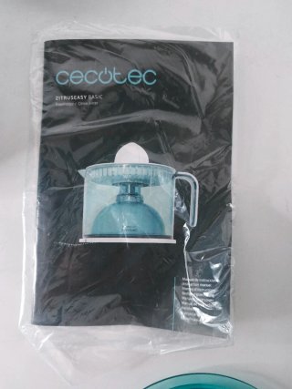 Cecotec ZitrusEasy Exprimidor Eléctrico
