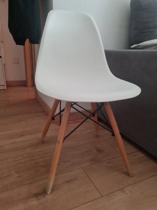 Pack 6 Sillas Comedor Blancas Madera