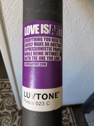 Kit Pintura Corporal LUVTONE Violeta 023 C