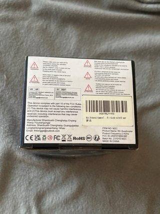 Drone M2C Control Remoto