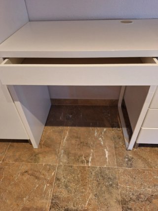 Muebles estudio juvenil blanco