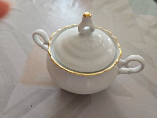 Juego de café porcelana Bohemia 12 servicios