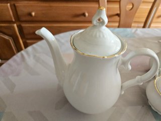 Juego de café porcelana Bohemia 12 servicios