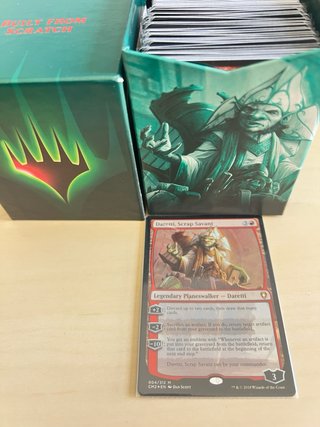 Mazo Commander Built From Scratch Daretti MTG