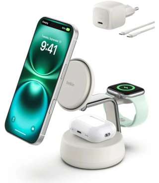 Cargador Inalámbrico Belkin 3 en 1