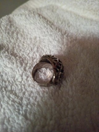 Anillo Vintage Diseño Redondo Ajustable