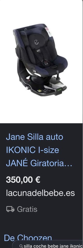 Silla coche bebé Jane Ikonik