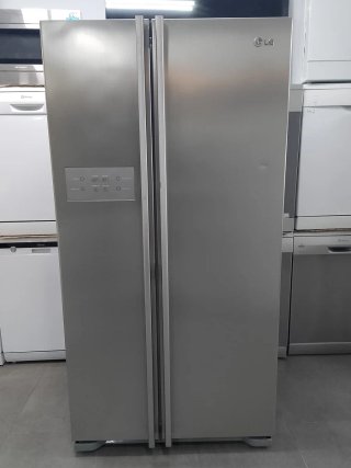 Nevera Americana LG Acero Inoxidable