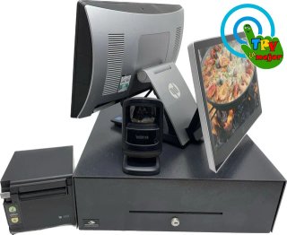 Pack TPV Doble BAR Restaurante HP RP9 i5 Ram16 SSD