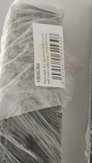 Puerta Vinilo Gris Nueva