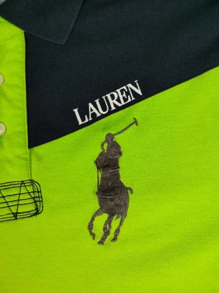Polo Ralph Lauren Verde Big pony Talla XXL