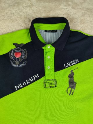 Polo Ralph Lauren Verde Big pony Talla XXL