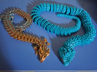 Dragón 3D articulado