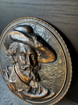 Busto en relieve Peter Paul Rubens