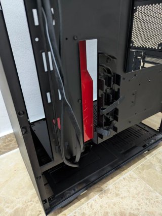 Caja PC Gaming NZXT H510 Negra/Roja Cristal