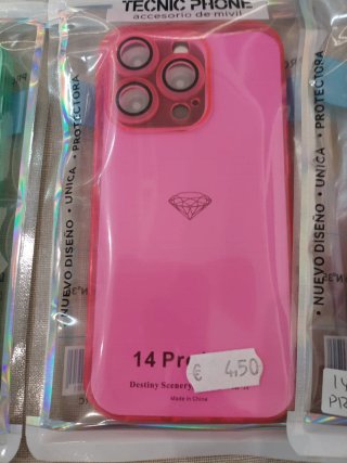 Lote 2 fundas iPhone 14 Pro nuevas