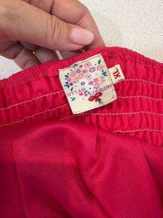 Vestido Uttam London floral fucsia Talla XL