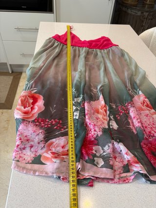 Vestido Uttam London floral fucsia Talla XL
