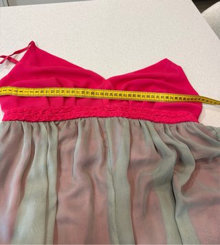 Vestido Uttam London floral fucsia Talla XL