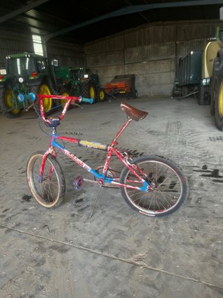 Bicicleta BMX BH California Roja y Azul