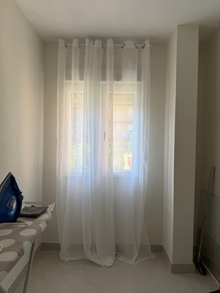 Cortinas Visillo Blancas Sin Estrenar