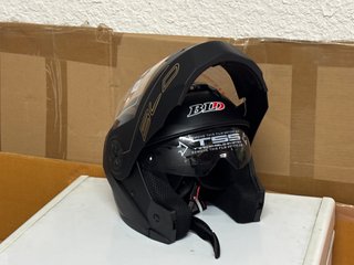 Casco Moto Modular Integral Nuevo Negro/Oro