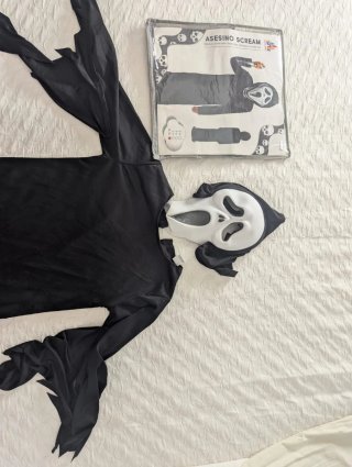 Disfraz Asesino Scream Talla 10-12