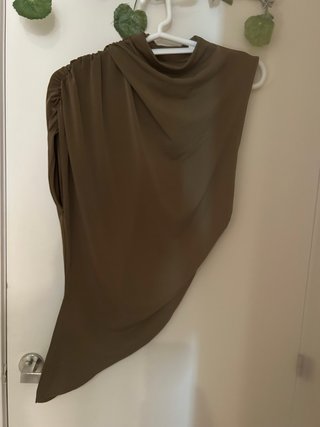 Blusa verde oliva talla única