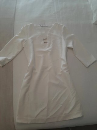 Vestido Tintoretto  Blanco  roto Talla 40