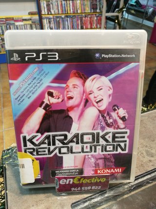 Videojuego Ps3 Karaoke revolution