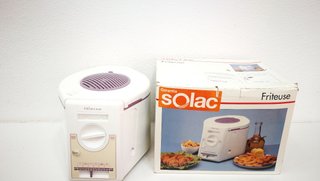 Freidora Solac Tristar Blanca