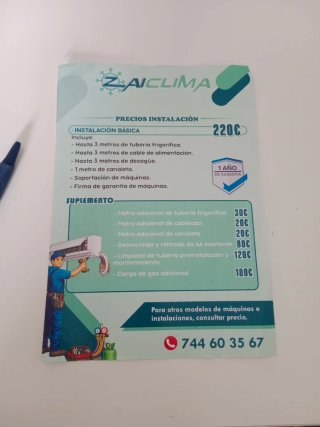 Instalador verificado. Con garantía