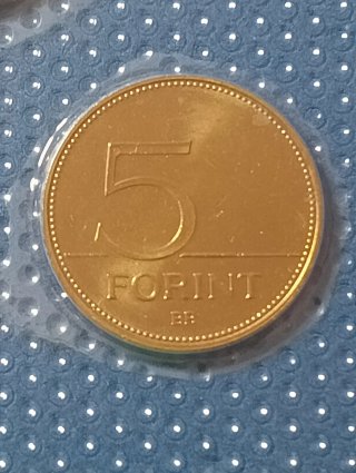 Monete Ungheria 1, 2, 5 Forint