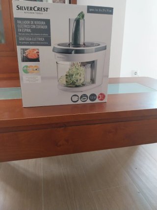 Rallador Verduras Eléctrico SilverCrest