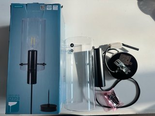 Lámpara Colgante Eglo Montefino 1 Luz Negra