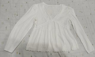 Blusa Springfield Talla 40 Blanca